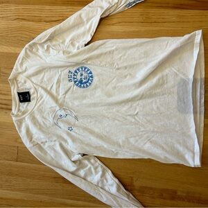 HUF Cream T-Shirt with Subtle Graphics